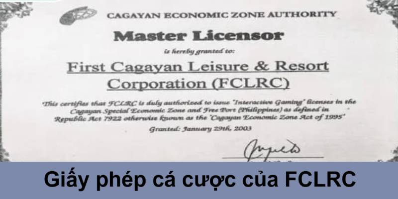 giấy phép hoạt động casino hợp pháp