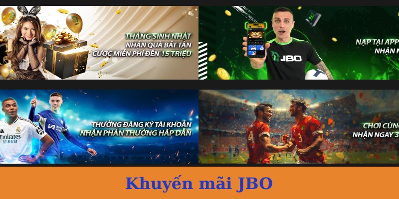 Nhiều ưu đãi hấp dẫn cho thành viên cá cược tại nhà cái JBO
