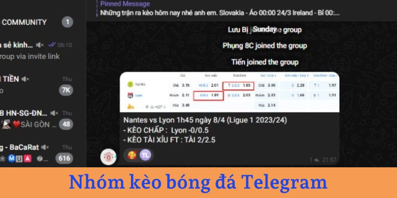 Soi kèo bóng đá Telegram chất lượng