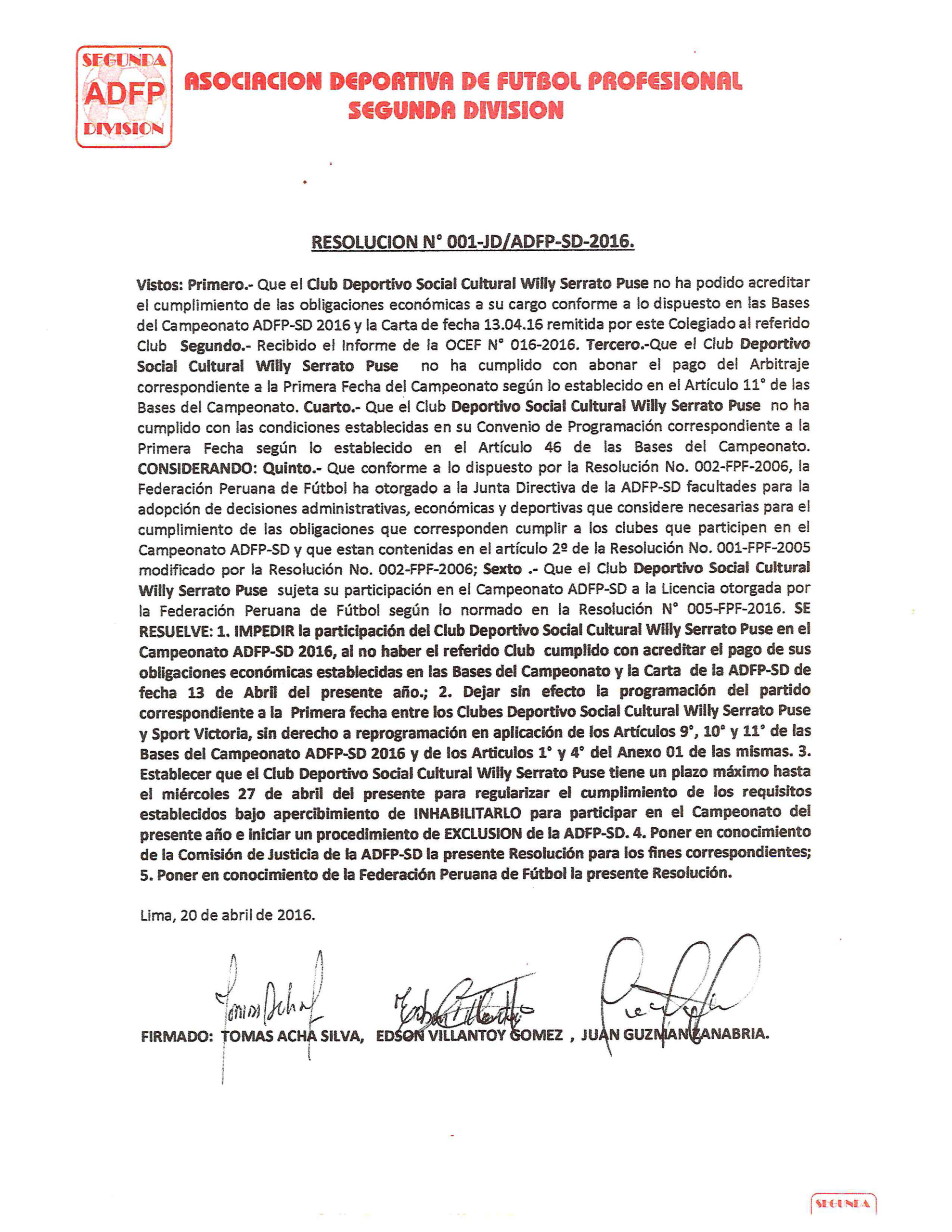 resolucion 001 jd adfp sd 2016 scaled