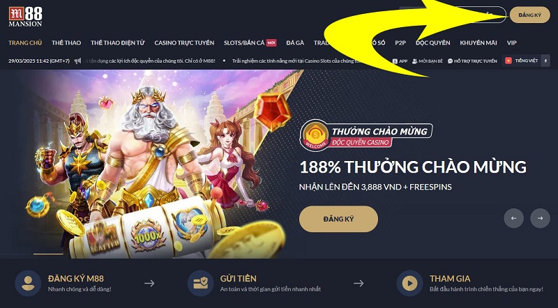 tạo tài khoản cá cược bóng đá m88